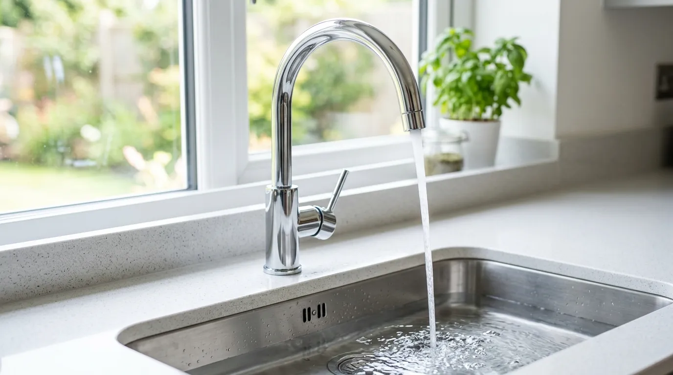 Local Plumbing Master Pros same day plumber fixing a faucet in Glenwood, NC